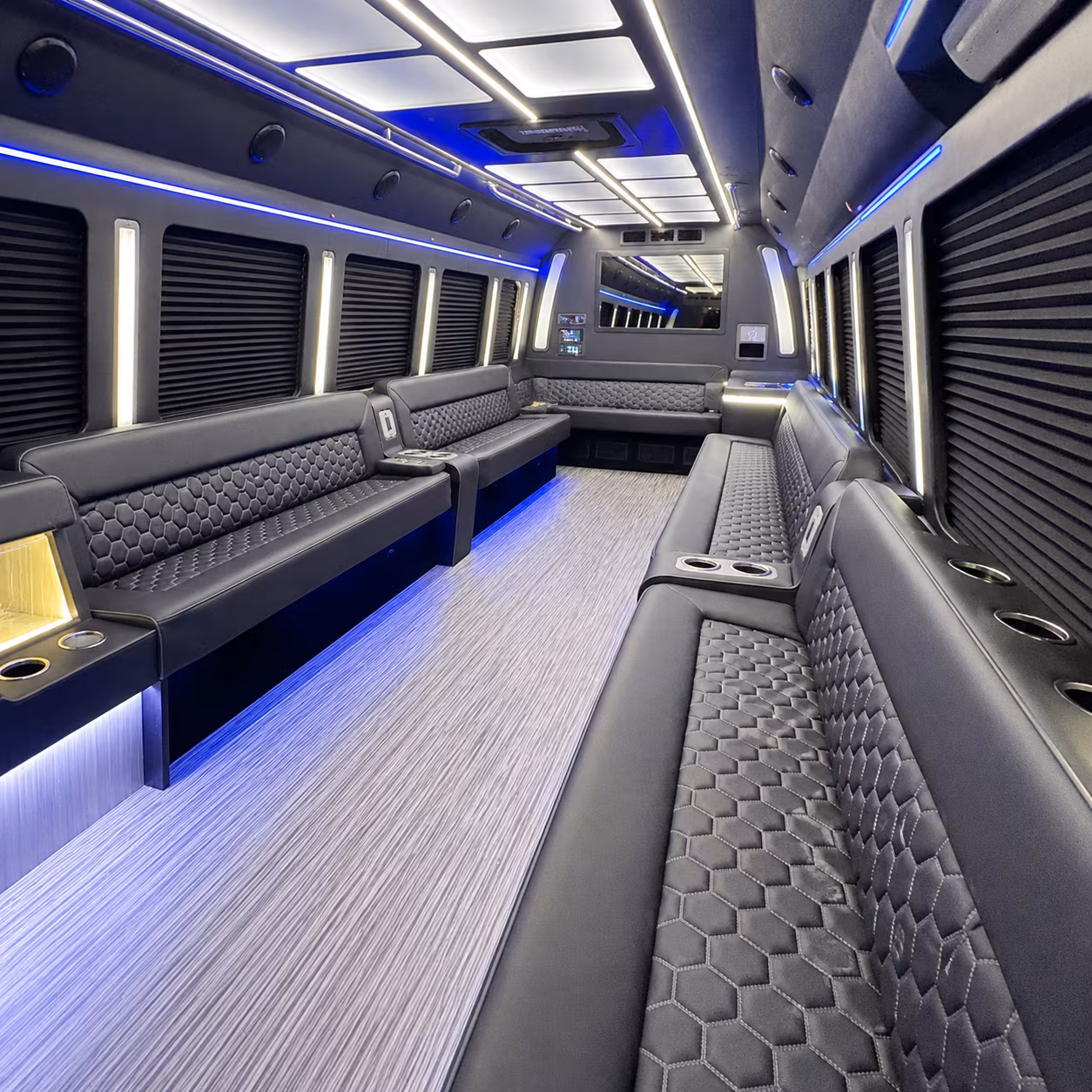 compton party bus rentals inside