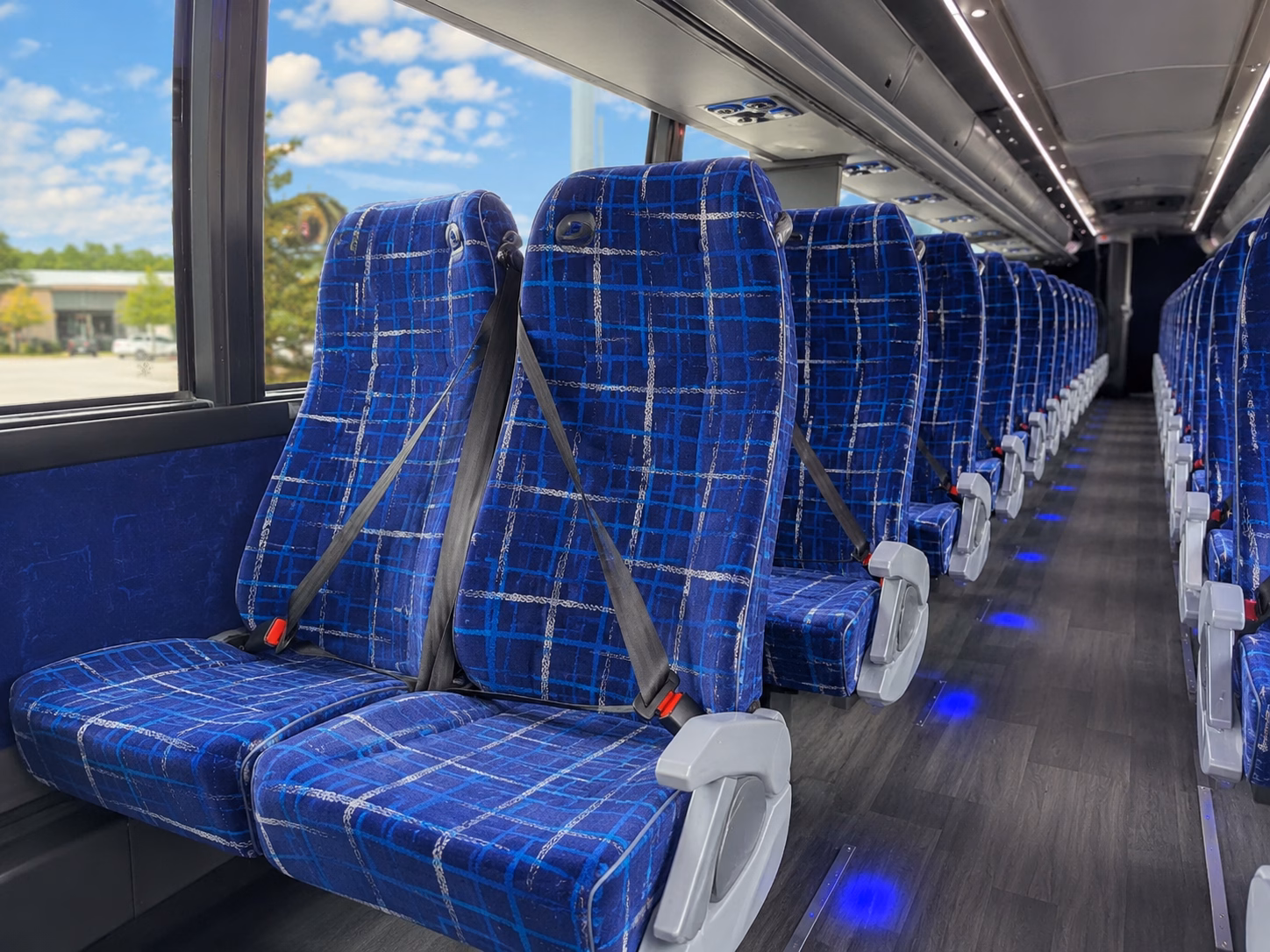 compton religious group transportation onboard seating