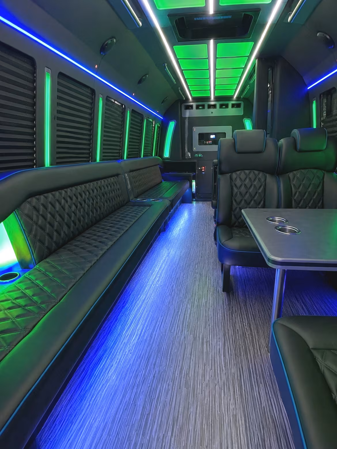 compton sporting event party bus rental