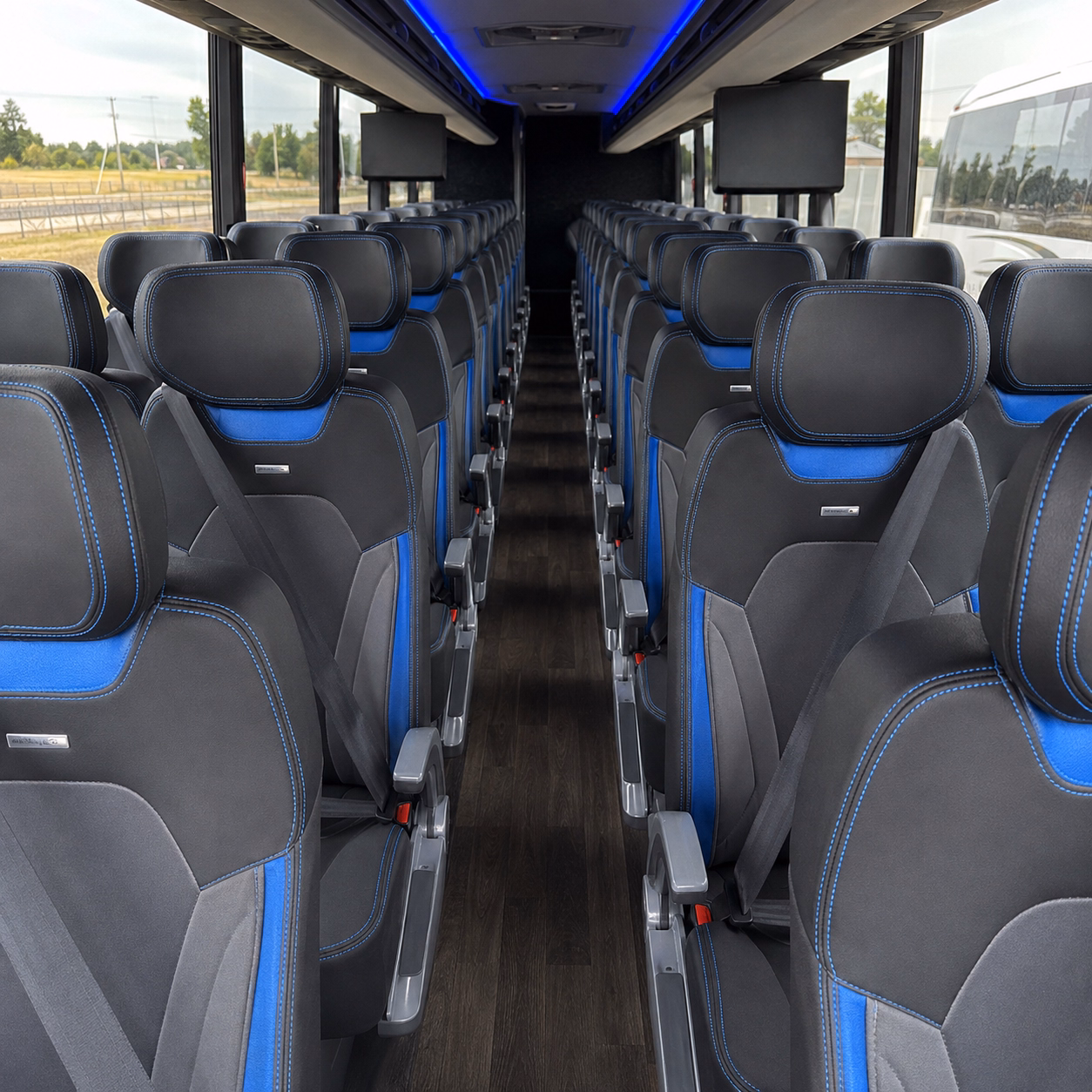 how the distance and duration of your trip affect charter bus rates in compton