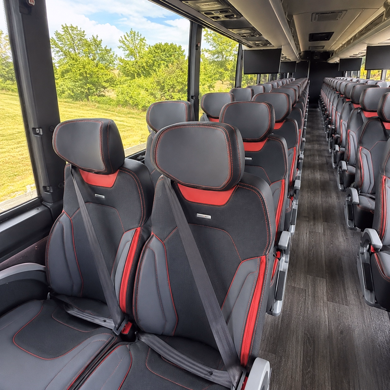 how your starting location and deadhead miles affect charter bus rates in compton