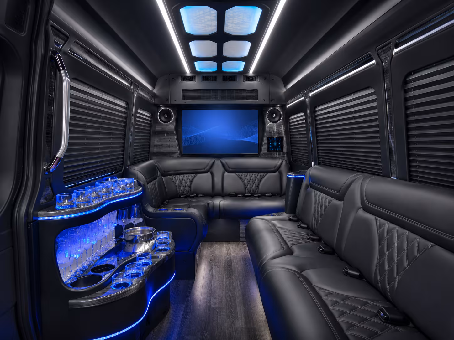 sprinter van transportation for groups and events across compton